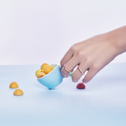[Luxe Jewelry]Lively In Shades Elegant Radiant Cut Daily Ring