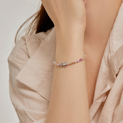 [Luxe Jewelry]Delicate Romantic Heart Shape Lover Bracelet