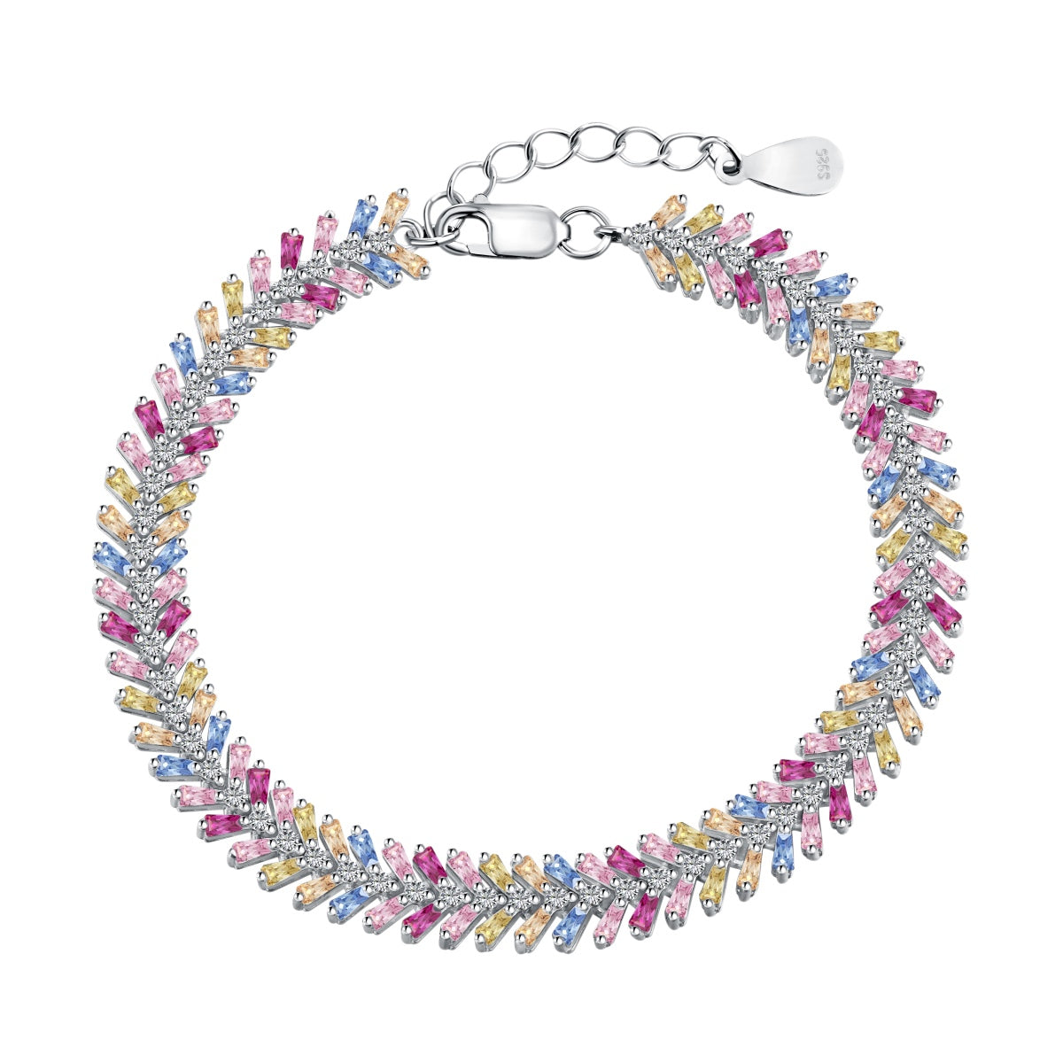 [Luxe Jewelry]Dainty Radiant Emerald Cut Daily Bracelet