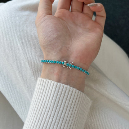 [Luxe Jewelry]Dainty Charming Round Cut Tennis Bracelet