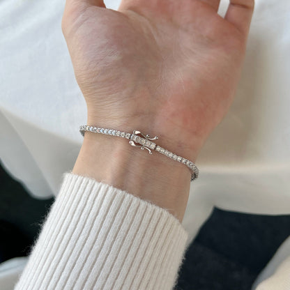 [Luxe Jewelry]Dazzling Exquisite Round Cut Daily Bracelet