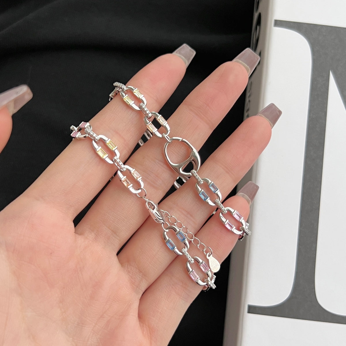 [Luxe Jewelry]Dazzling Colorful Daily Bracelet