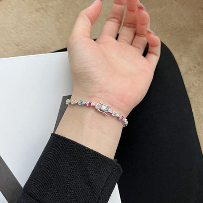 [Luxe Jewelry]Radiant Water Drop Shape Daily Bracelet