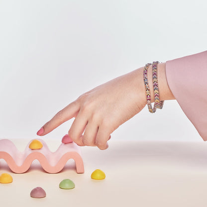 [Luxe Jewelry]Radiant Colorful Emerald Cut Party Bracelet