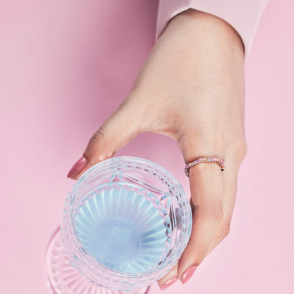 [Luxe Jewelry]Dainty Colorful Round Cut Party Ring