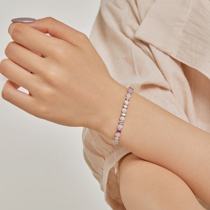 [Luxe Jewelry]Radiant Colorful Round Shape Daily Bracelet