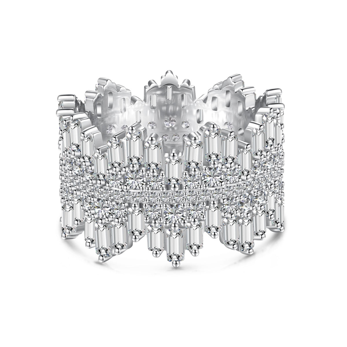 [Luxe Jewelry]Luxurious Colorful Radiant Cut Daily Ring