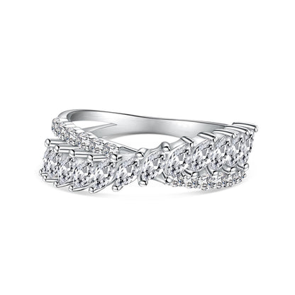 [Luxe Jewelry]Unique Colorful Marquise Cut Daily Ring