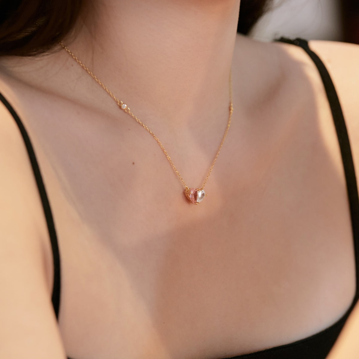 [Luxe Jewelry]Unique Heart Shape Necklace