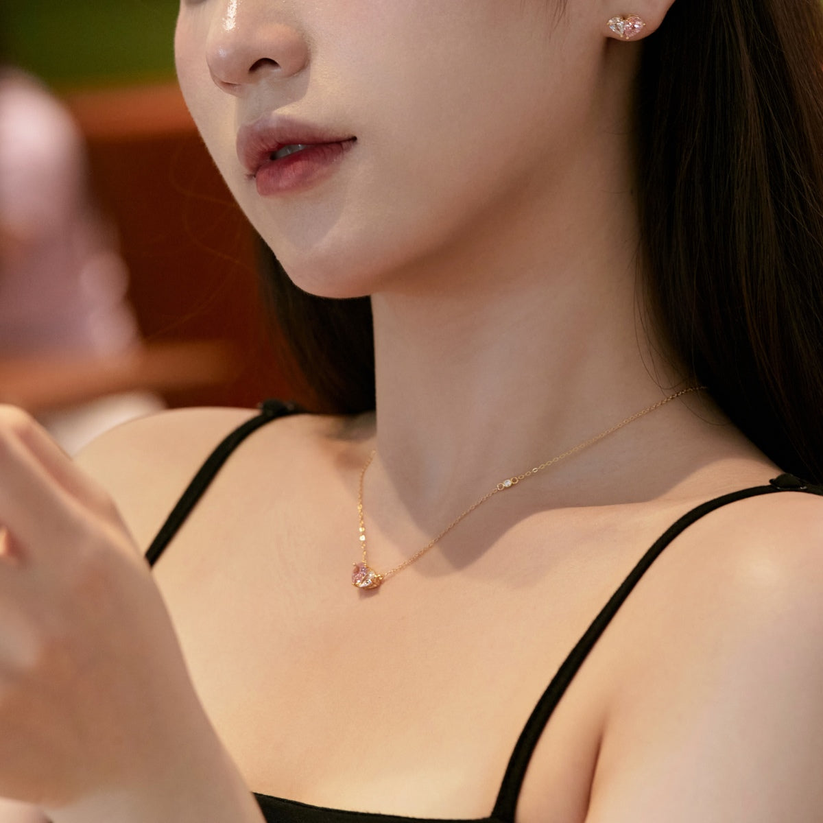 [Luxe Jewelry]Unique Heart Shape Necklace