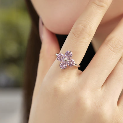 [Luxe Jewelry]Four-Leaf Clover Eight-Pointed Star Ring
