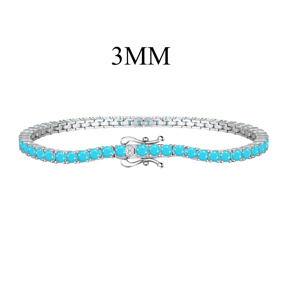 [Luxe Jewelry]Dainty Charming Round Cut Tennis Bracelet