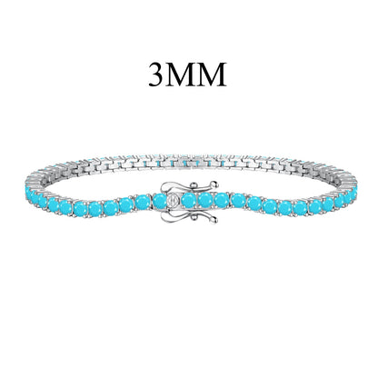 [Luxe Jewelry]Dainty Charming Round Cut Tennis Bracelet