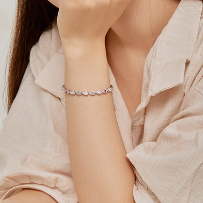 [Luxe Jewelry]0.25 Carat Radiant Water Drop Shape Daily Bracelet