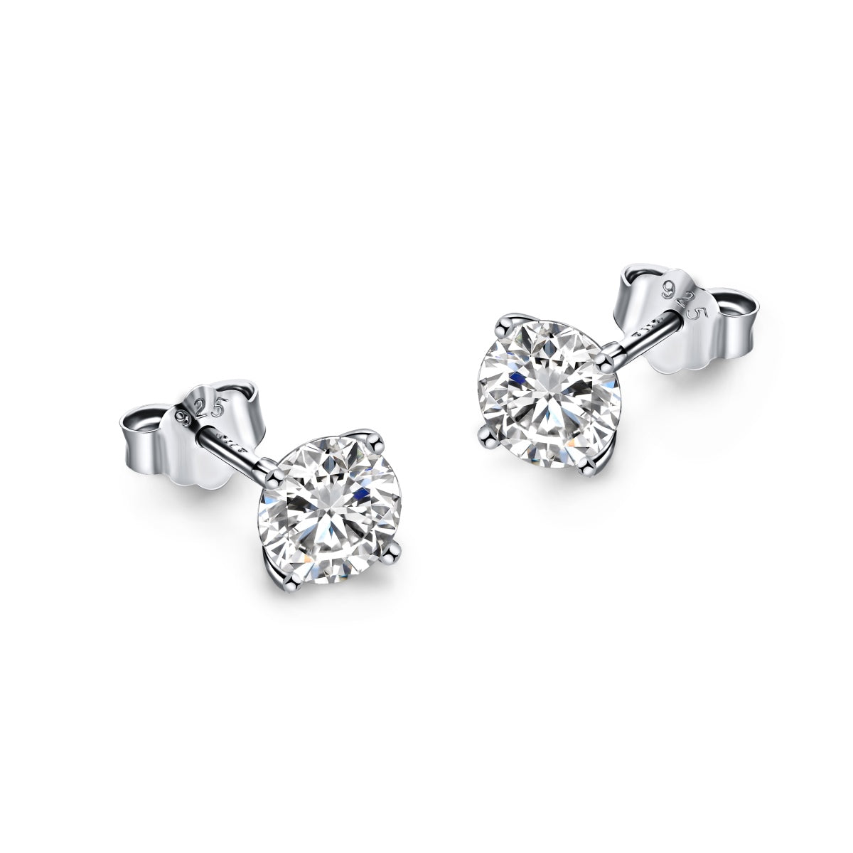 [Luxe Jewelry]Unique Round Shape Earrings