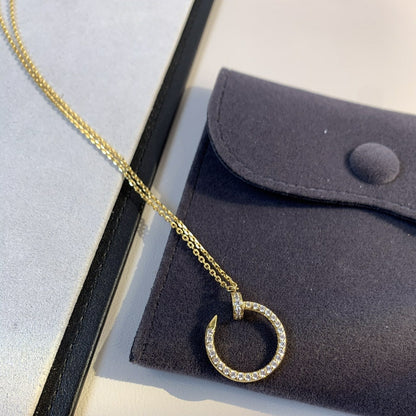 [Bijoux de luxe]Collier JUSTE en or et diamants 