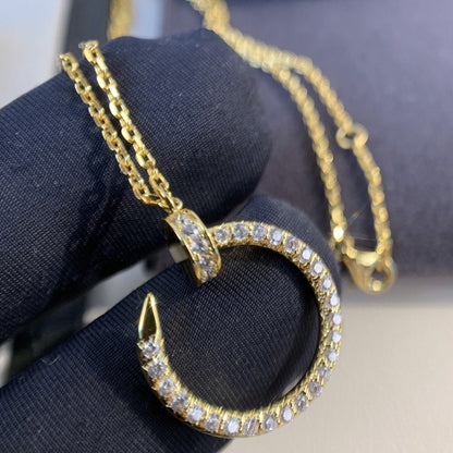 [Bijoux de luxe]Collier JUSTE en or et diamants 