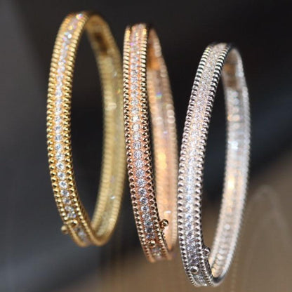 [Bijoux de luxe] BRACELET PERLEE DIAMANTS 1 RANG 