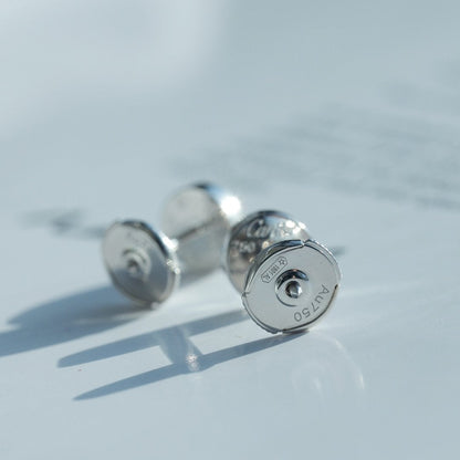 [Luxe Jewelry]LOVE EARRINGS SILVER 10MM