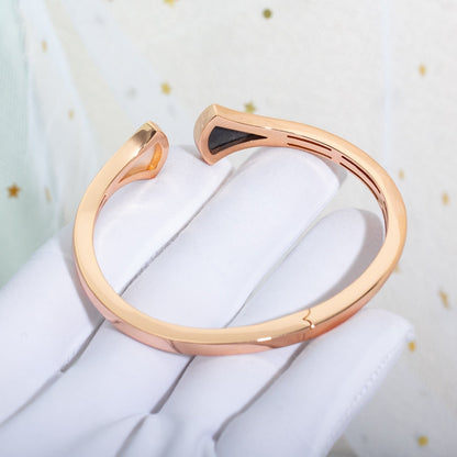 [Bijoux de luxe] BRACELET DREAM OUVERT OR ROSE NACRE