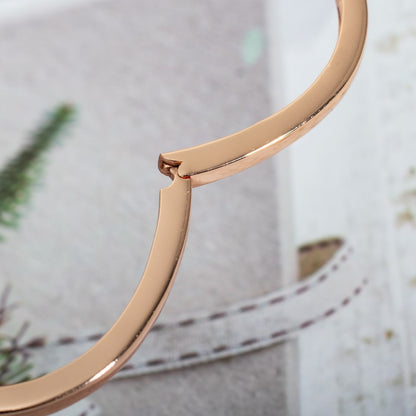 [Bijoux de luxe] BRACELET DREAM OUVERT OR ROSE NACRE