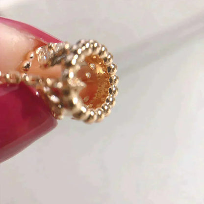 [Luxe Jewelry]PERLEE PEDANT NECKLACE GOLD / ROSE GOLD