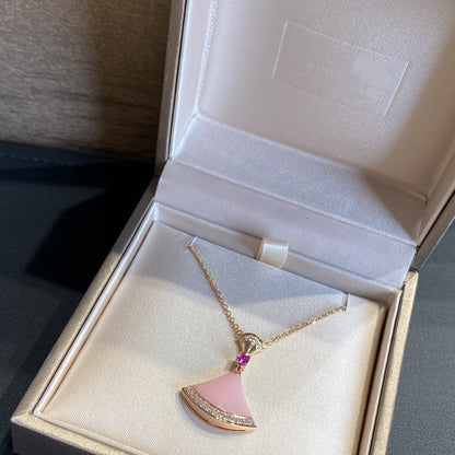 [Luxe Jewelry]DREAM NECKLACE PINK OPAL