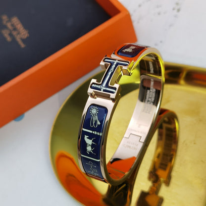 [Luxe Jewelry]H COUVERTURES DARK BLUE BRACELET