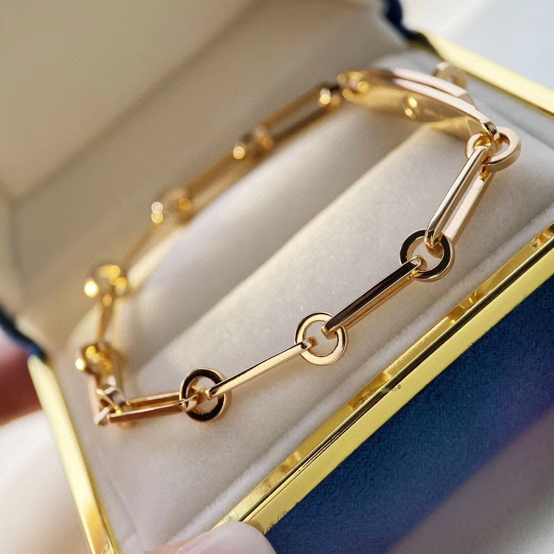 [Bijoux de luxe]BRACELET CHAINE PETIT MODÈLE DIAMANT
