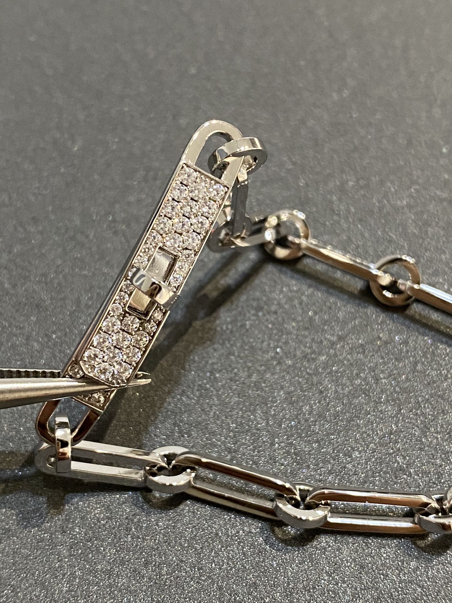 [Bijoux de luxe]BRACELET CHAINE PETIT MODÈLE DIAMANT
