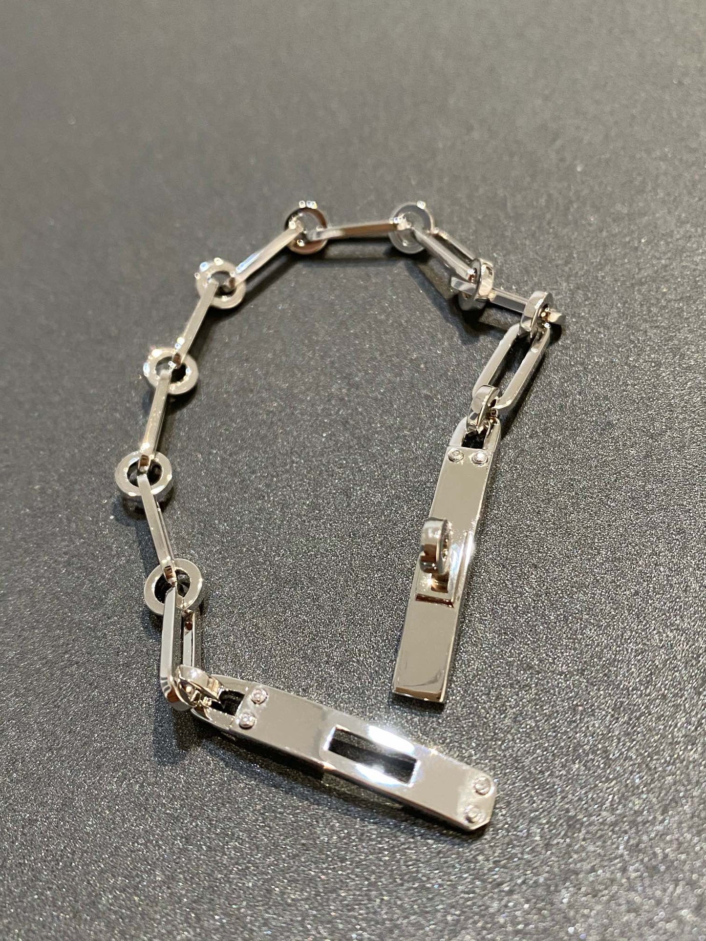 [Bijoux de luxe]BRACELET CHAINE PETIT MODÈLE DIAMANT