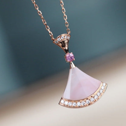 [Luxe Jewelry]DREAM NECKLACE PINK MOP DIAMOND