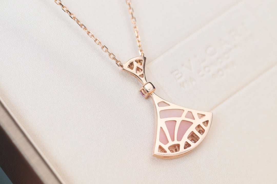 [Luxe Jewelry]DREAM NECKLACE PINK MOP DIAMOND