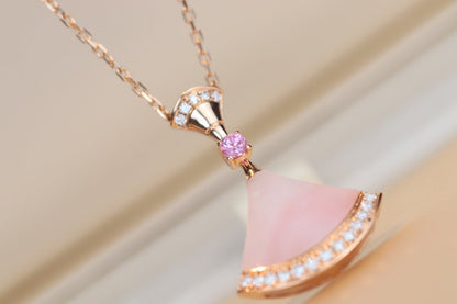 [Luxe Jewelry]DREAM NECKLACE PINK MOP DIAMOND