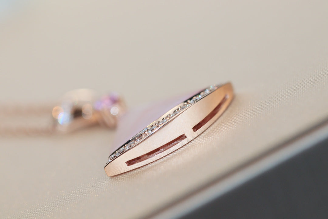 [Luxe Jewelry]DREAM NECKLACE PINK MOP DIAMOND