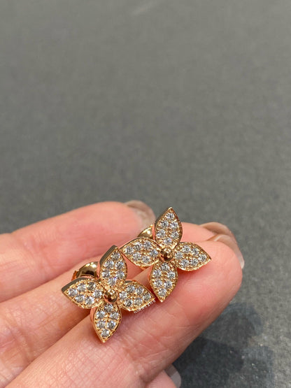 [Luxe Jewelry]STAR DIAMOND EARRINGS