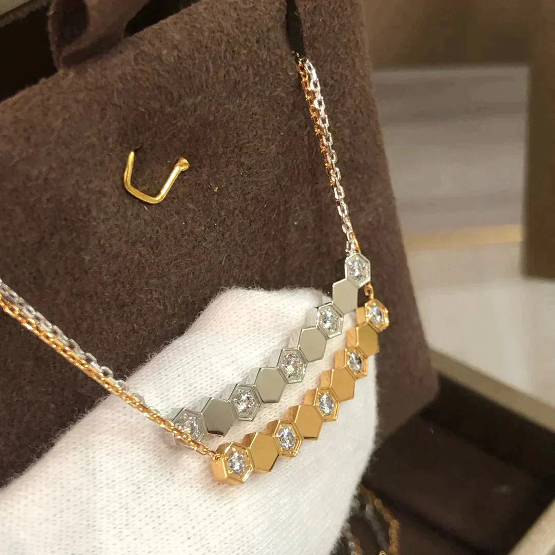 [Luxe Jewelry]BEE LOVE NECKLACE DIAMOND