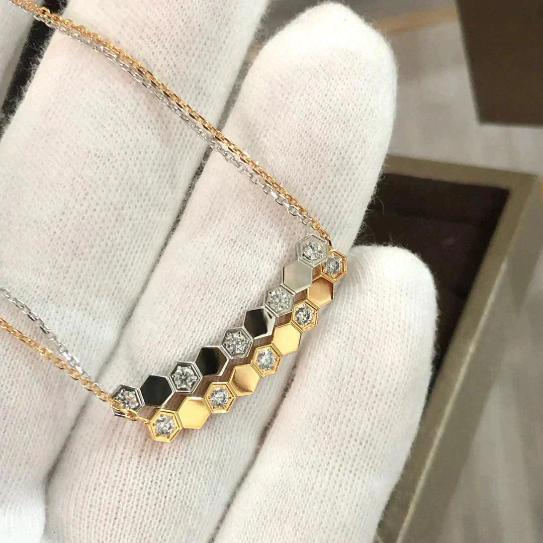 [Luxe Jewelry]BEE LOVE NECKLACE DIAMOND