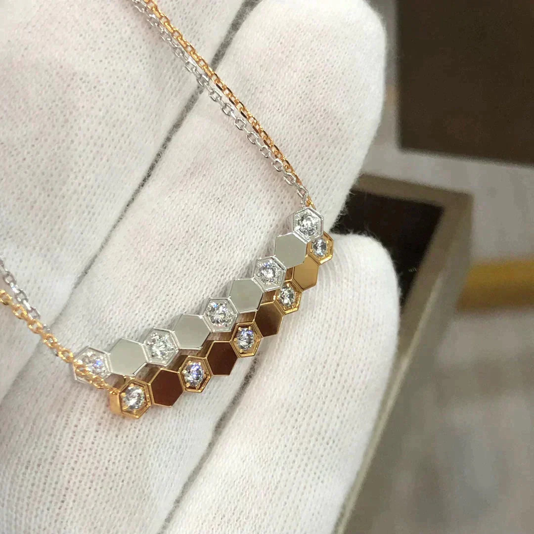 [Luxe Jewelry]BEE LOVE NECKLACE DIAMOND