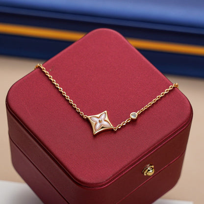 [Bijoux de luxe] BRACELET STAR 1 DIAMANT EN OR ROSE