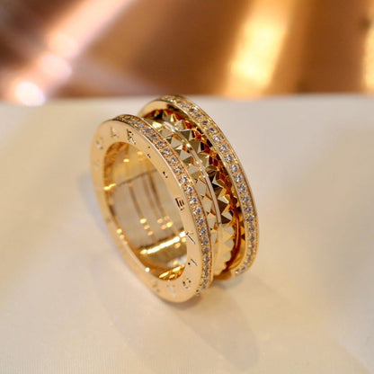 [Bijoux de luxe] BAGUE ZÉRO 1 OR DIAMANT