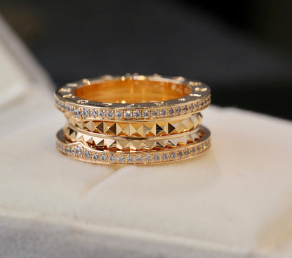 [Bijoux de luxe] BAGUE ZÉRO 1 OR DIAMANT