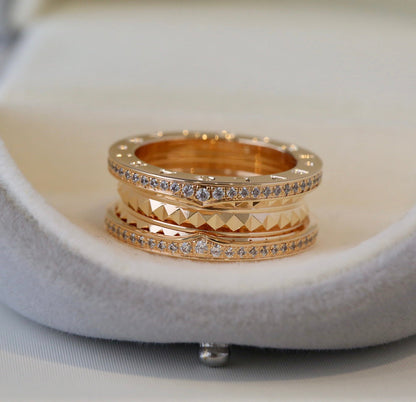 [Bijoux de luxe] BAGUE ZÉRO 1 OR DIAMANT