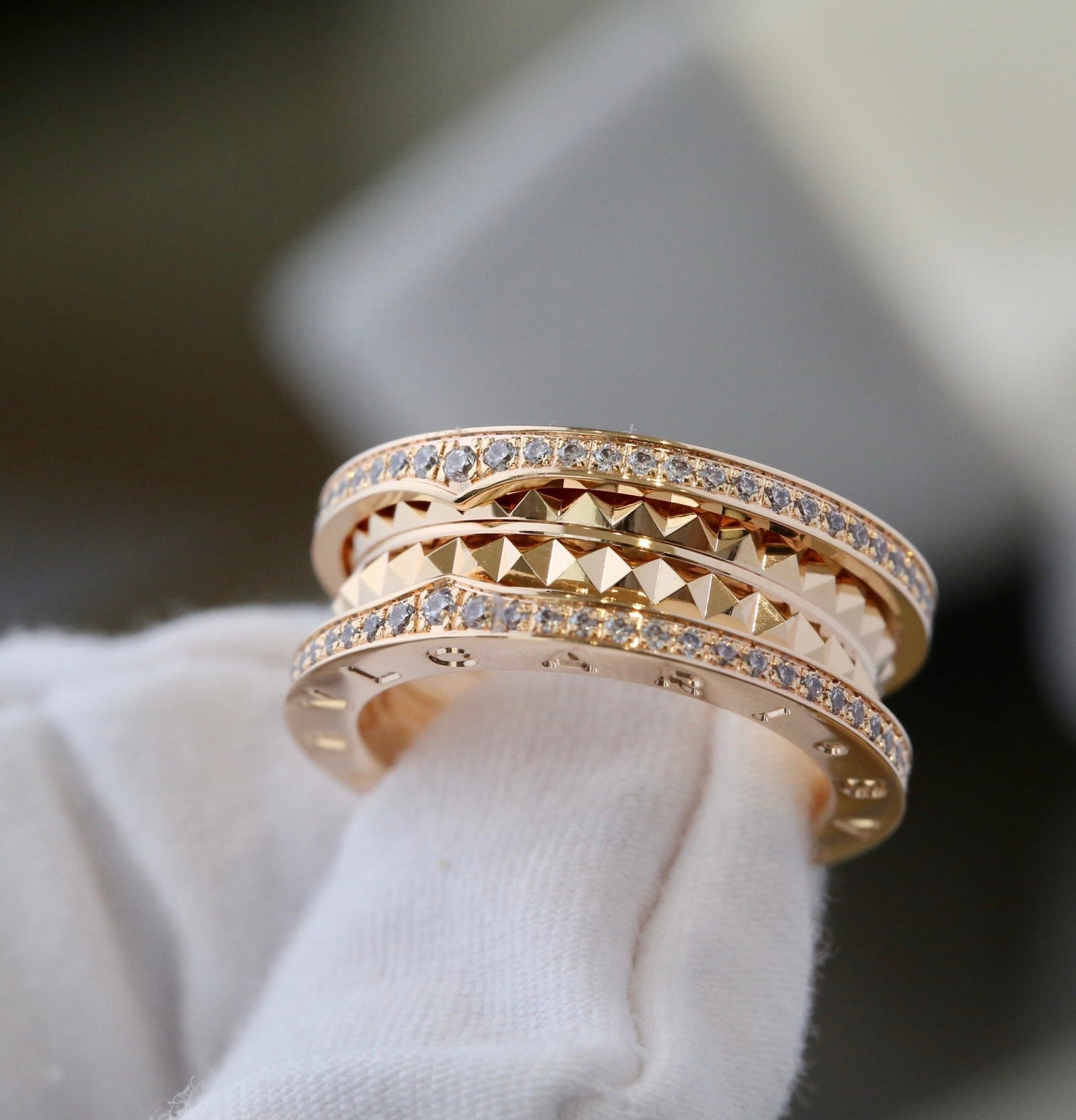 [Bijoux de luxe] BAGUE ZÉRO 1 OR DIAMANT