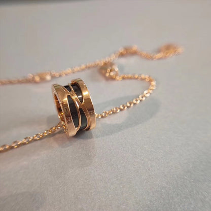[Luxe Jewelry]ZERO 1 NECKLACE PINK GOLD