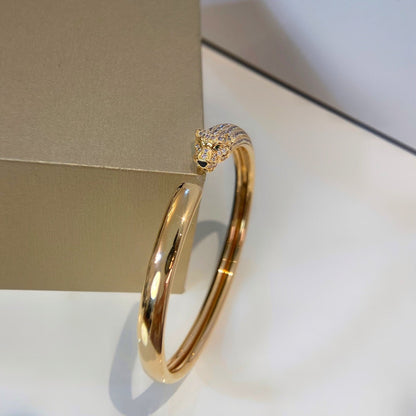 [Luxe Jewelry]PANTHERE GOLD DIAMOND OPEN BRACELET