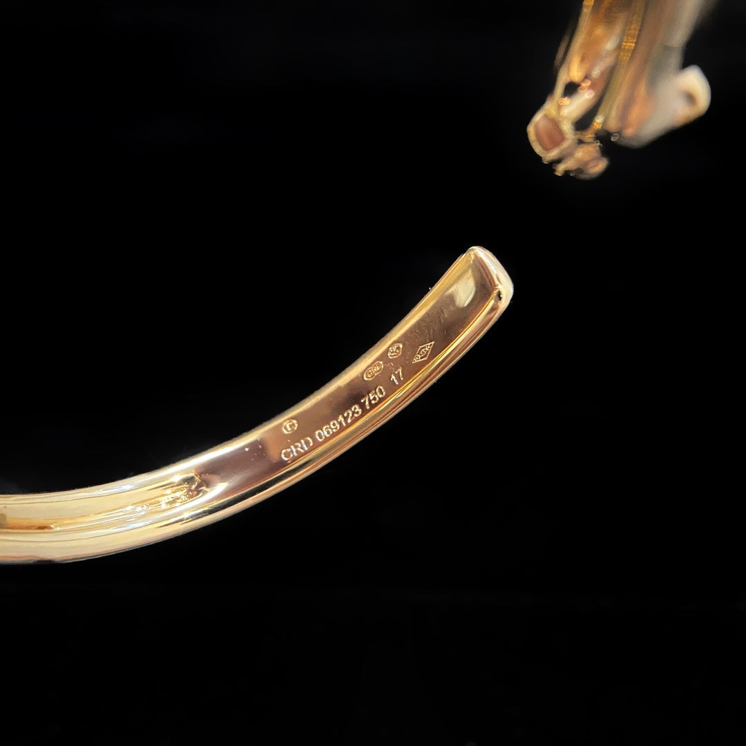 [Luxe Jewelry]PANTHERE GOLD OPEN BRACELET
