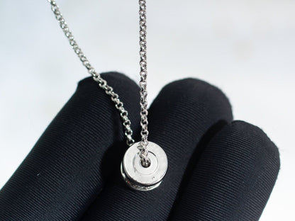 [Luxe Jewelry]ZERO 1 SILVER DIAMOND NECKLACE