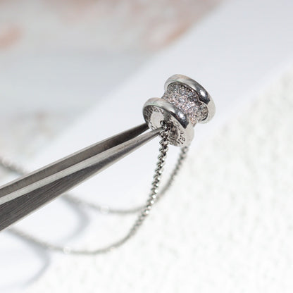 [Luxe Jewelry]ZERO 1 SILVER DIAMOND NECKLACE