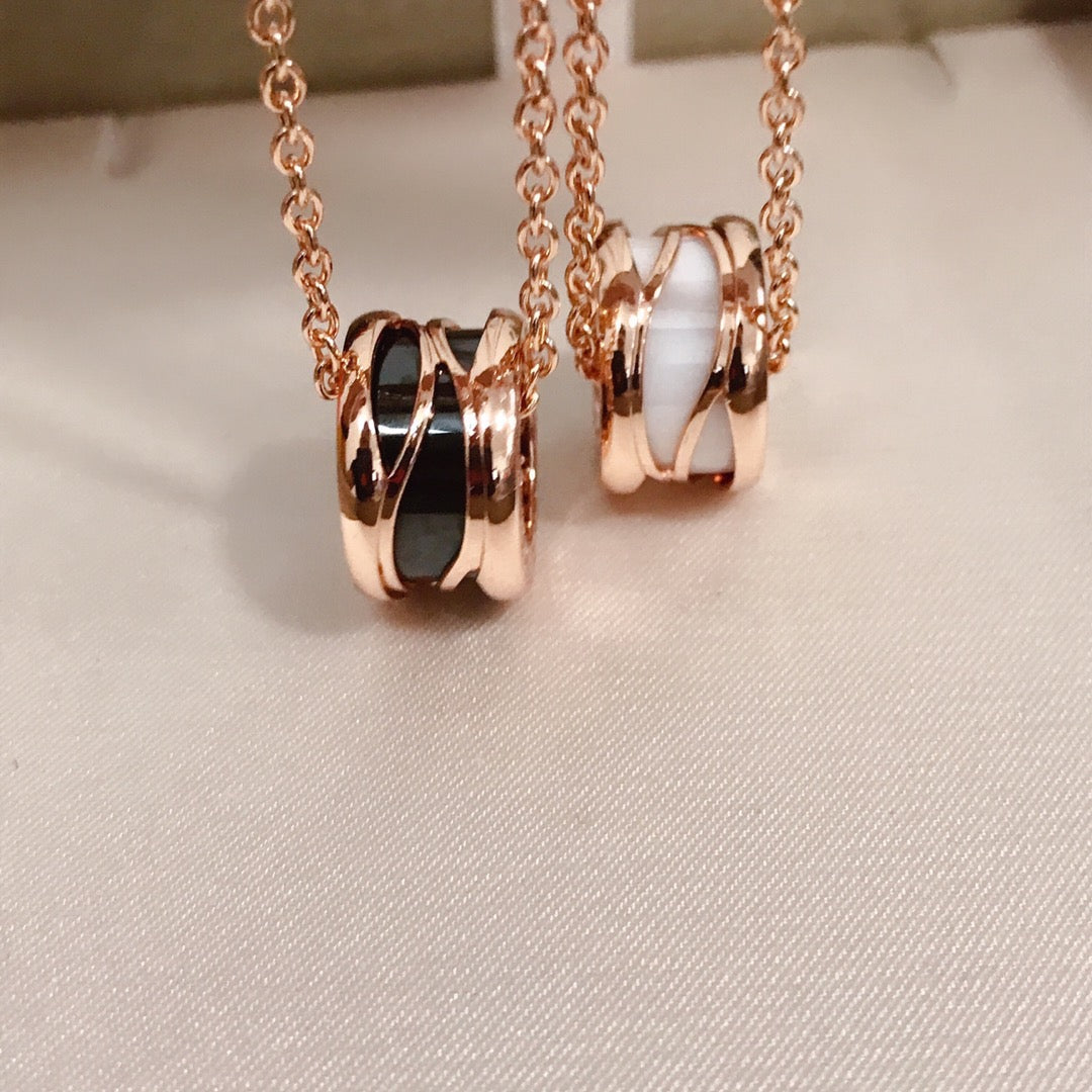 [Bijoux de luxe] ZERO 1 QUATRE BANDES EN OR ROSE CÉRAMIQUE